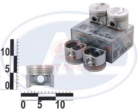 Поршень ЗАЗ 307 (1,3) (75,0 D) Sens  к-кт 4 шт., инд.уп (под заказ)