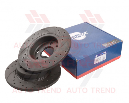 Диск тормозной передний ВАЗ 2108 - 21099  Антикорозионное покрытие TUNING 5