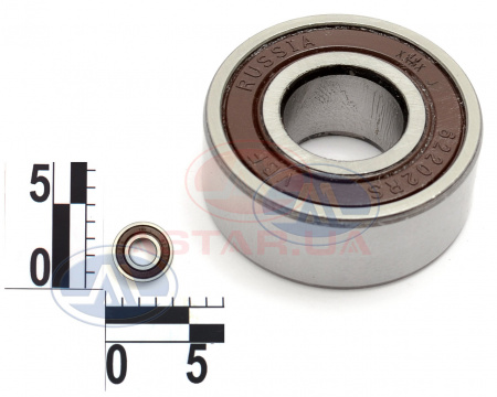 Подшипник КПП перв вала, (перед. опора) ВАЗ 2101, (180502КС17)62202 вала коленч,Газель генератор с/о