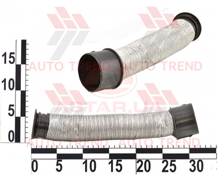 Патрубок воздухозаборника ВАЗ 21082 инж. в сб. "гофра"