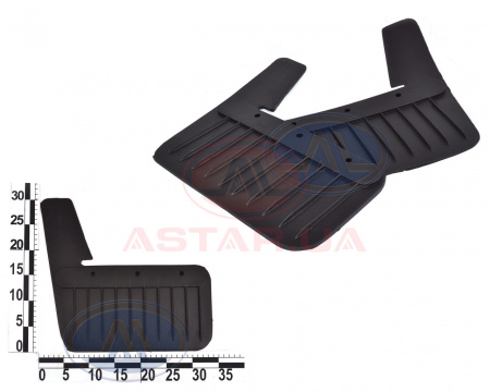 Фартук передний ВАЗ 2101, 2102, 2103, 2104, 2105, 2106, 2107 (к-т 2 шт.) "брызговик"