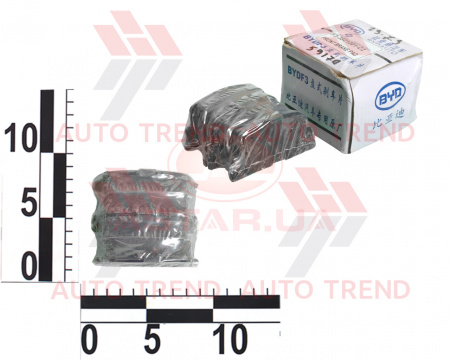 Колодки тормозные перед. BYD F3/Geely Emgrand EC-7