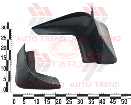 Брызговик задний DAEWOO LANOS 97- прав. (пластик)