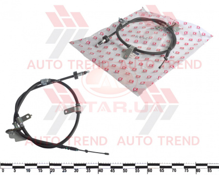 Трос ручного тормоза KIA PICANTO 04-06 LH