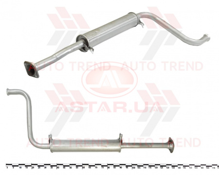 Резонатор ВАЗ 21082 инж (евро-1) (закатной) 