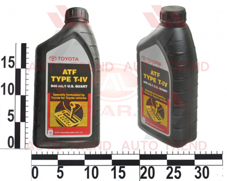 Масло трансмиссионное ATF T4  1QT