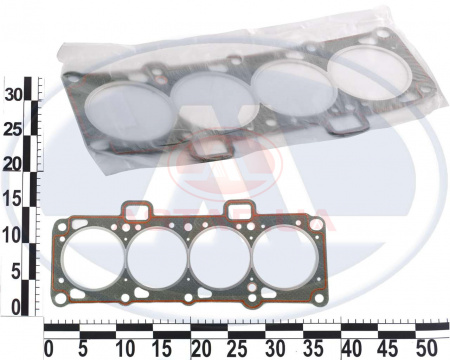 Прокладка ГБЦ ВАЗ 2112, дв 1,5;1,6 16кл. (безасбестовая с красным герметиком)