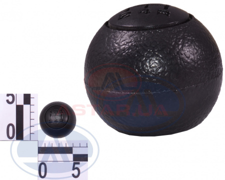 Рукоятка рычага переключения передач ВАЗ 2105, 5 ступ., "шар"