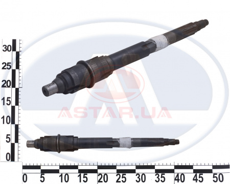 Вал вторичный КПП ВАЗ 2105  5-ти ступ. с/о