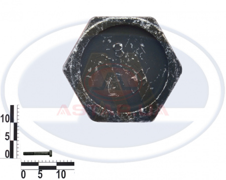 Болт М10х70 кронштейна растяжки ВАЗ 2108-099 длинный, черный