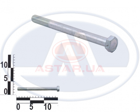 Болт М12х140 амортизатора заднего ВАЗ 2101, 2102, 2103, 2104, 2105, 2106, 2107