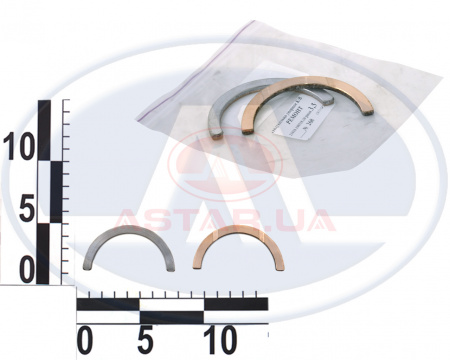 Полукольцо вала коленчатого ВАЗ 2101 (Ремонт 3,5) к-кт