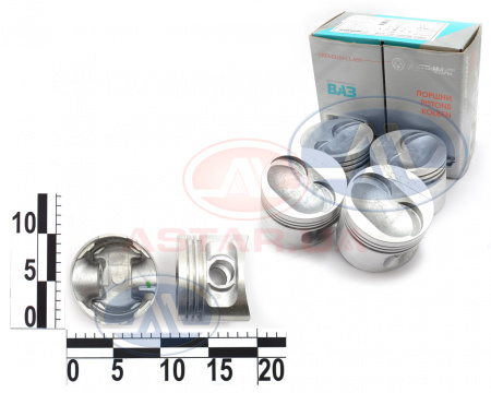 Поршень ВАЗ 21083,11183,11193 (82,8 Е) к-кт 4 шт., инд.уп