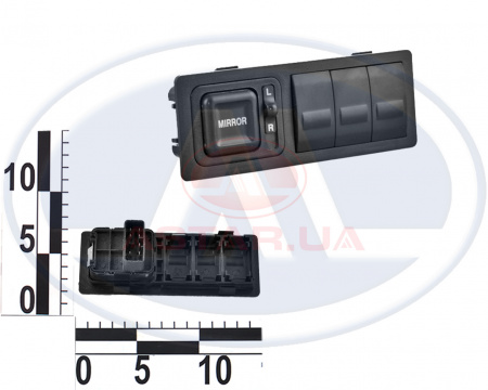 Блок управления зеркалами и фарами GEELY(CK/CK-2) черн.