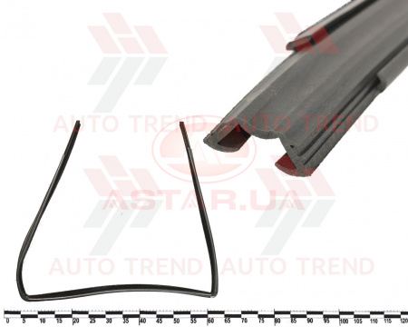 Уплотнитель опускного стекла зад. двери ВАЗ 2109-099 верхн.прав.