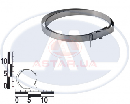 Хомут ШРУСа ВАЗ 2108 d30-230мм мет. больш. лента