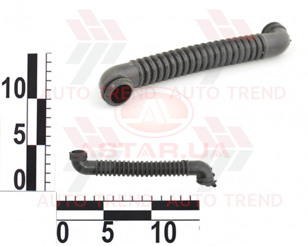 Трубка защитная проводов двери гофра тонкая s-образная