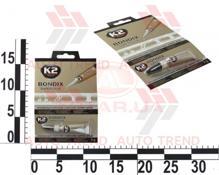 Суперклей 5 секунд Bondix Super Fast 3г