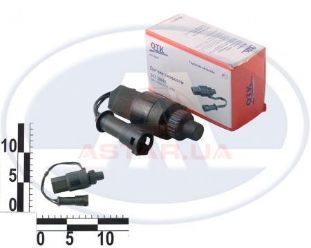 Датчик скорости ВАЗ 2108-12 инж. (круглый) с проводом ГАЗ 3110, УАЗ 3160, УАЗ 3165