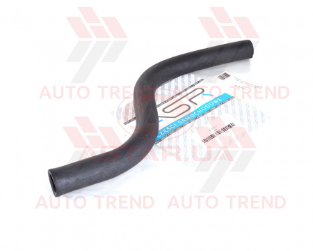 Патрубок отопителя ВАЗ 2108-099 карб., зад. отводящий (№2)