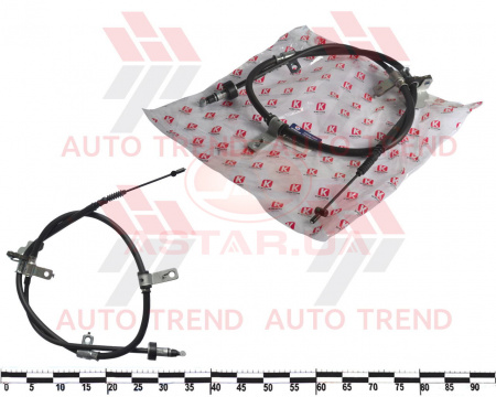 Трос ручного тормоза KIA PICANTO 04-06 RH