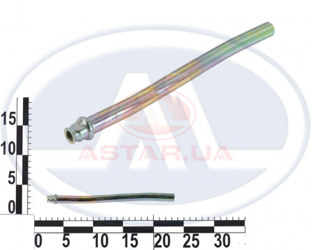 Трубка защитная торм. шлангла ZAZ FORZA прав.