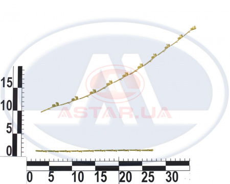 Контакт штыревой серии 2,8, с фиксацией