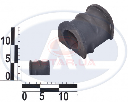 Втулка стабилизатора перед. подвески DAEWOO LANOS (с буртом) п\э уп.