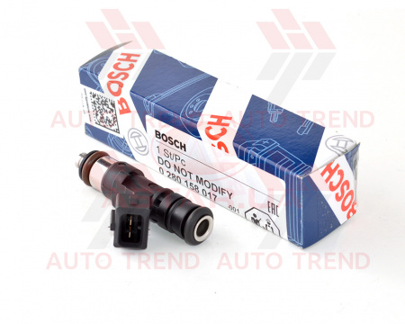 Форсунка топливная ВАЗ 2113-15, 1118 (8 кл. 1,6 л) "BOSCH"