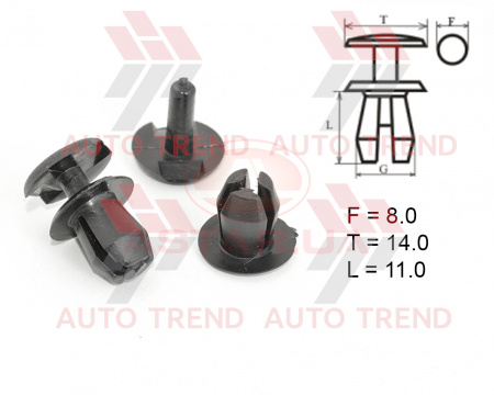 Держатель распорный Audi; VW Polo, Bora, Vento, Passat; Citroen; Peugeot 309-605; Mercedes; BMW; Hon