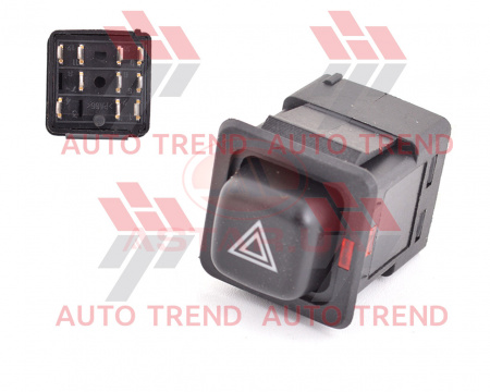 Кнопка включения аварийной сигнализации ВАЗ 2108 "аварийка"