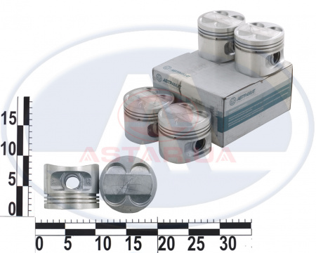 Поршень ВАЗ 21120 (82,8 А (В)) к-кт 4 шт., инд.уп