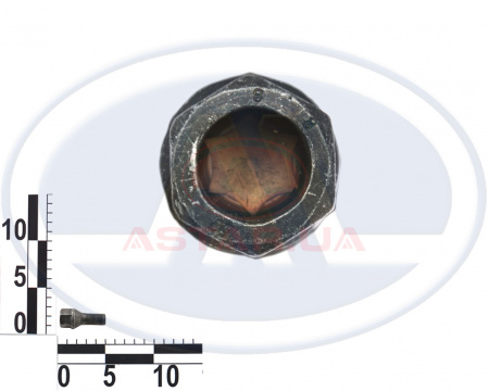 Болт М12х30 колеса ВАЗ 2101-12, 1117-19 "пустышка"