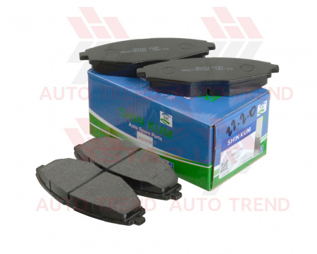 Колодки тормозные перед. DAEWOO LANOS/MATIZ/SENS 0.8/1.0/1.3/1.5 диск. 13" кор.уп.