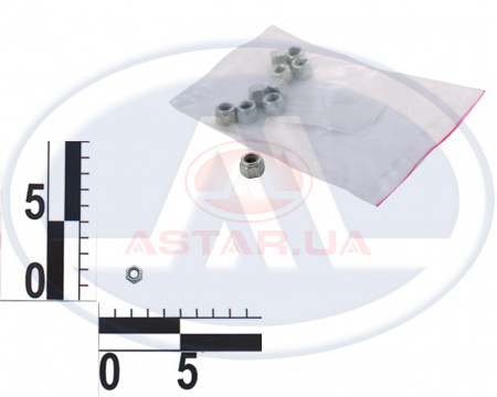 Гайка 6 с\к ВАЗ стартера ,КамАЗ (пр-во Белебей)