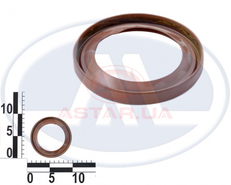 Сальник вала коленчатого ВАЗ 2101, 2102, 2103, 2104, 2105, 2106, 2107 зад. тип МКВ (без пружины)