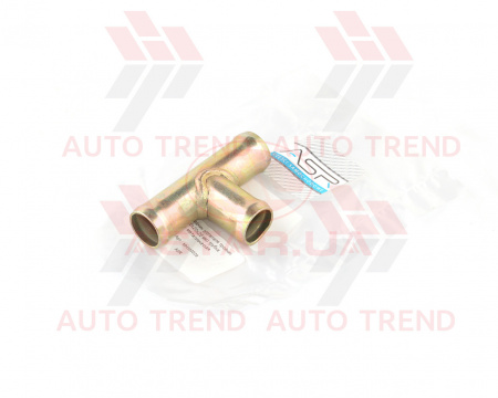 Переходник отопителя тройник (20x20х20 мм) трубка металлическая