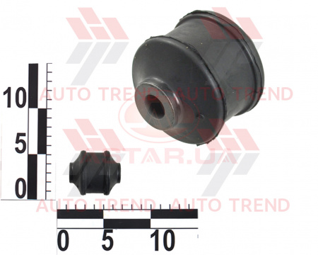 Втулка амортизатора зад. подвески CHEVROLET AVEO п\э уп.