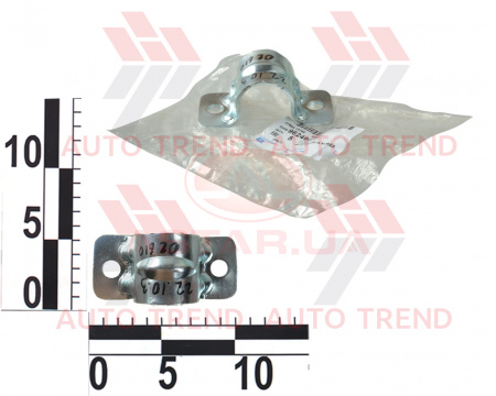 Скоба стабилизатора перед. подвески DAEWOO LANOS/LANOS 2/NEXIA (до VIN -447433) (с буртом)