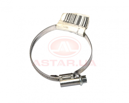 Хомут червячный 40-60/9мм W2 из нерж. стали