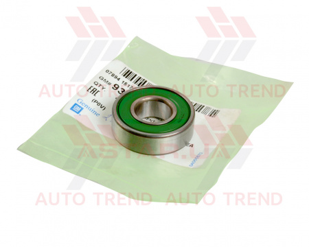 Подшипник генератора DAEWOO/CHEVROLET AVEO/LACETTI/MATIZ/TACUMA зад.