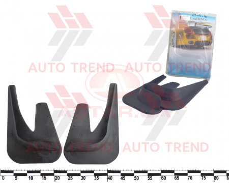 Фартук T-Series T2 универсальный на легковые иномарки (к-т 2 шт.) "брызговик"