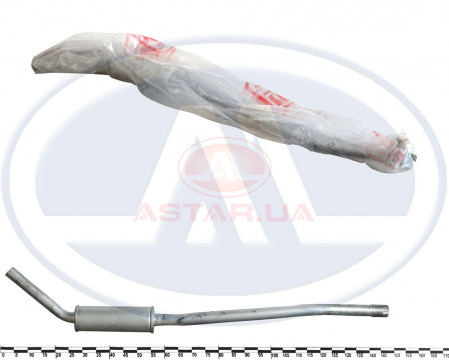 Резонатор ВАЗ 2121 "Нива" (закатной) (тяжелый)