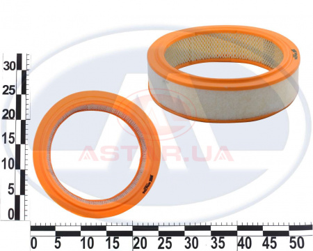 Фильтр воздушный (сезон) ВАЗ (карб.) 2101-15,2121,2123, Москвич 412  круглый (гр.уп.)