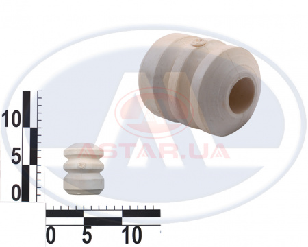 Отбойник амортизатора ЗАЗ 1102-03 задней подвески светлый