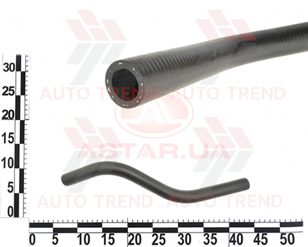 Патрубок отопителя ВАЗ 2170 длин.