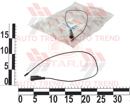Датчик износа торм.колодок Fiat Panda 03'->;Fiat Punto (176) 93'-99';Punto (188) 99'-> перед.