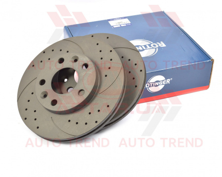 Диск тормозной передний DACIA DUSTER/RENAULT DUSTER 2010- Антикорозионное покрытие TUNING 5