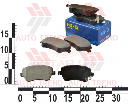 Колодки тормозные перед. DACIA/RENAULT/NISSAN LOGAN/DOKKER/DUSTER/LODGY/CLIO/KANGOO/MICRA/NOTE