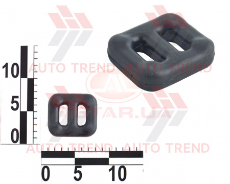 Подушка глушителя DAEWOO NEXIA квадрат